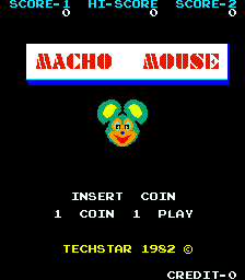 Macho Mouse Title Screen